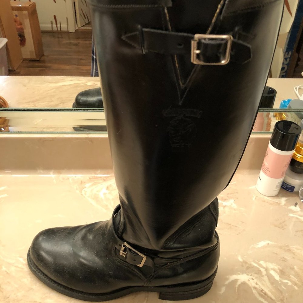 CHIPPEWA MENS MOTORCYCLE RIDING BOOTS